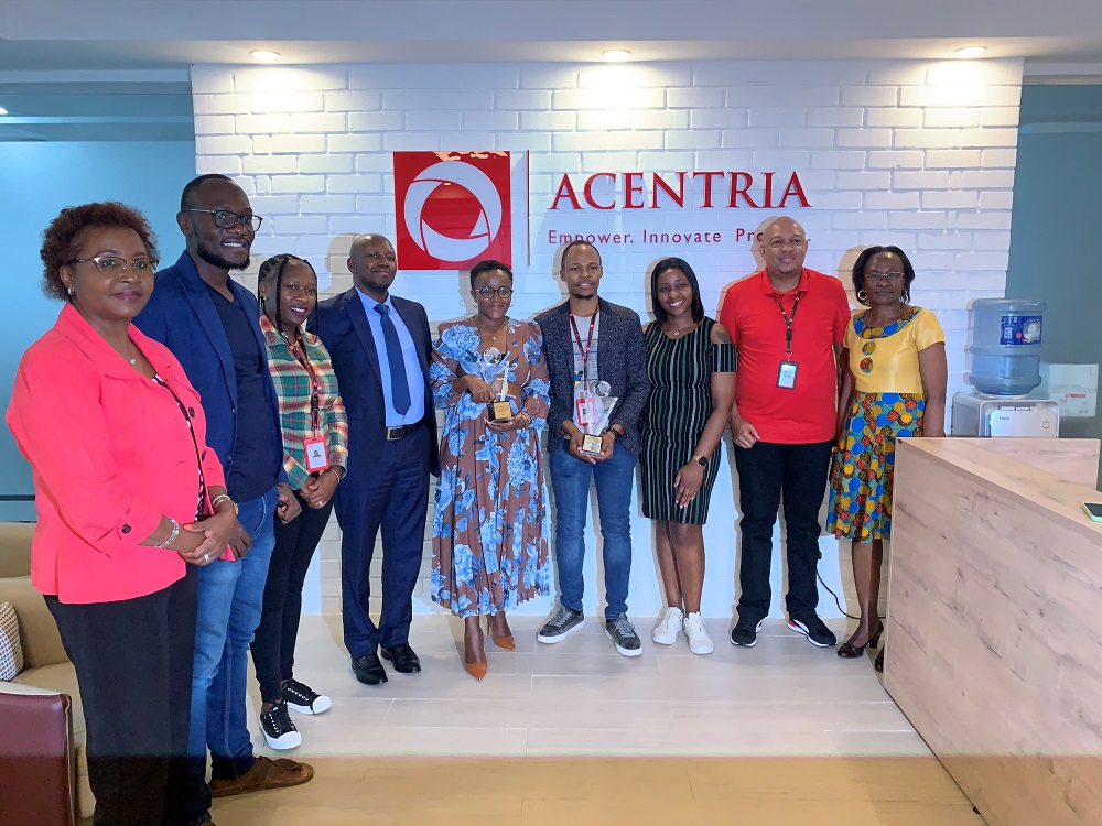 KENYA RE GROUP MD AWARDS ACENTRIA GROUP 